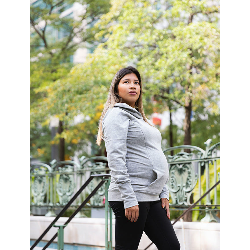hoodie grossesse allaitement maternite bebe enceinte maman montreal yeyo maternité
